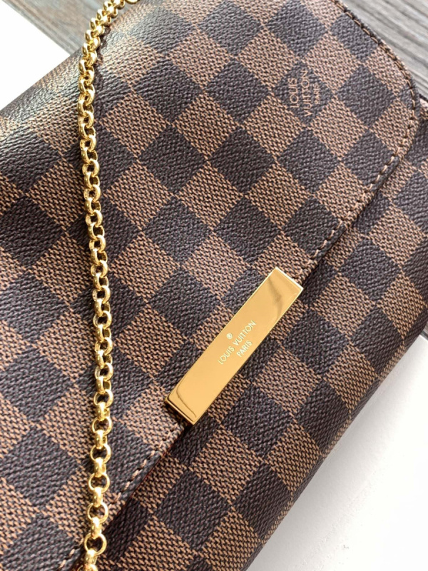 LV/路易威登女包FAVORITE WOC老花棋盘格链条单肩包斜挎包M40718 N41275 N41129