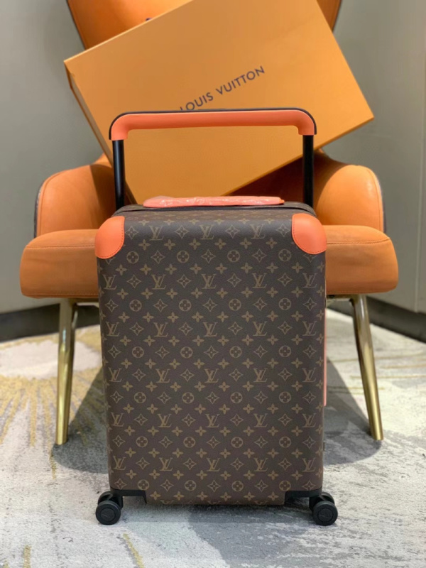 LV/路易威登2023新款男士老花HORIZON 55厘米四轮拉杆箱 【55cm 高货 对版箱】 HORIZON 四轮拉杆箱女士