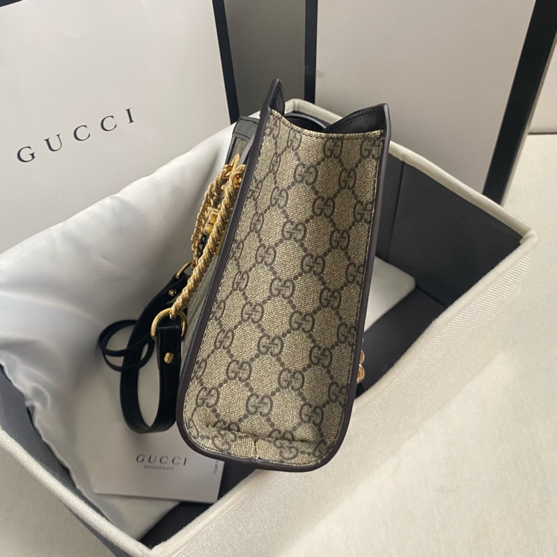 古驰GUCCI古奇 女包  Gucci padlock系列锁扣双肩带肩背包 479197 498156