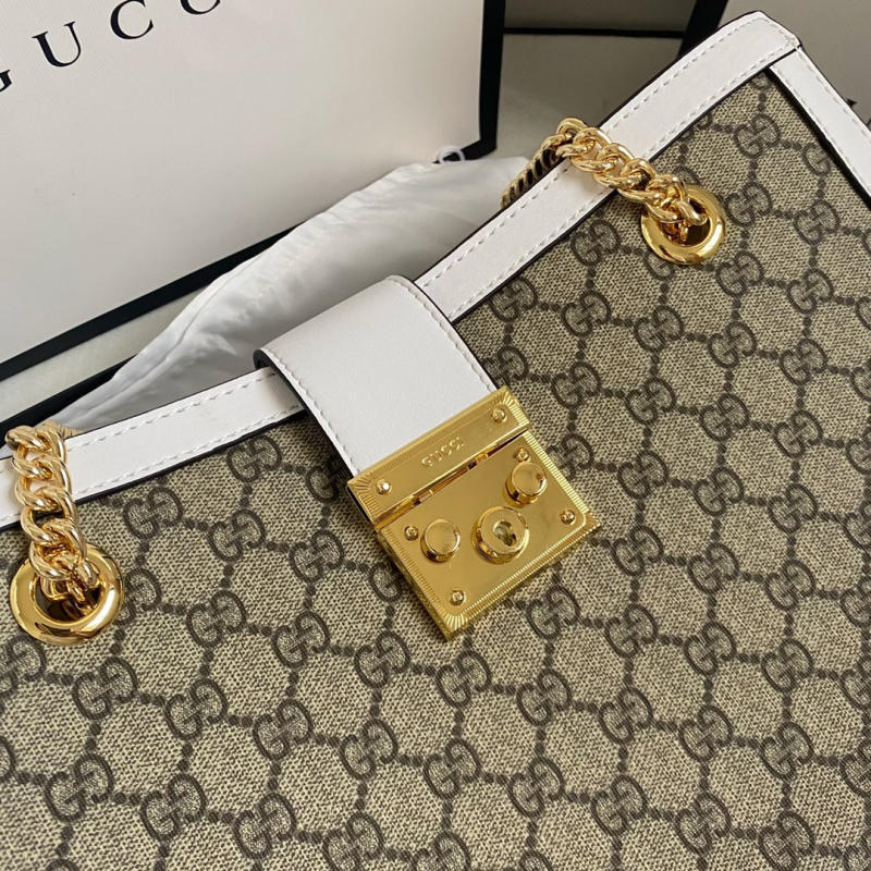 古驰GUCCI古奇 女包  Gucci padlock系列锁扣双肩带肩背包 479197 498156