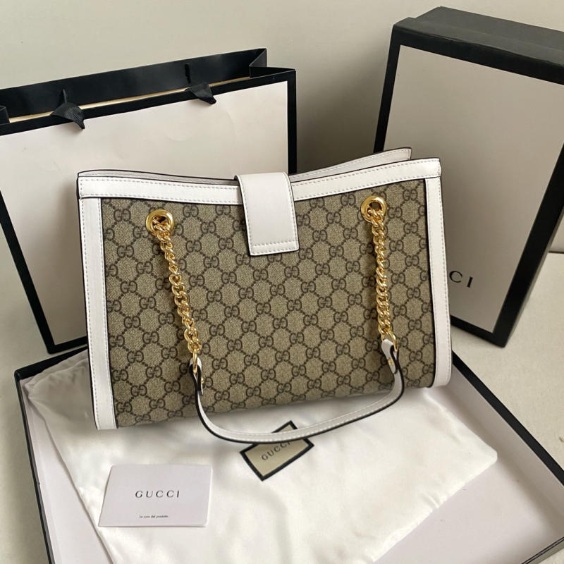 古驰GUCCI古奇 女包  Gucci padlock系列锁扣双肩带肩背包 479197 498156