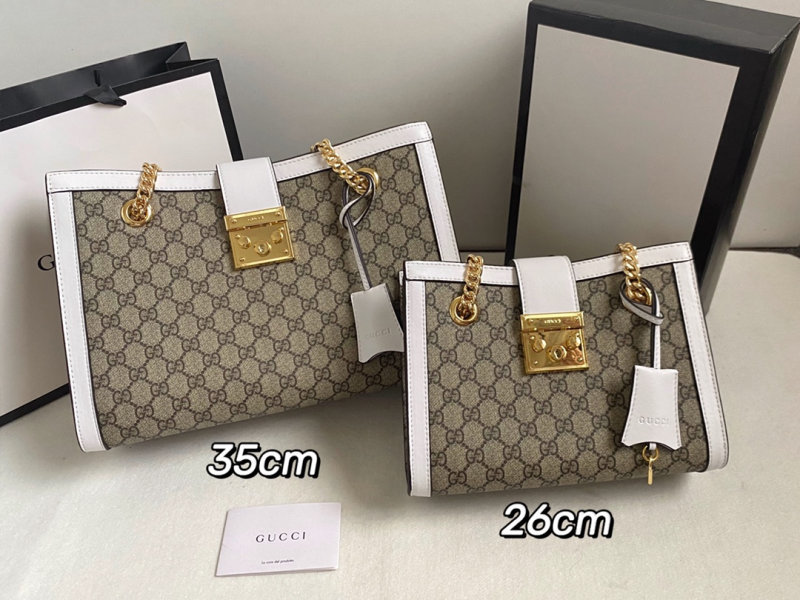 古驰GUCCI古奇 女包  Gucci padlock系列锁扣双肩带肩背包 479197 498156