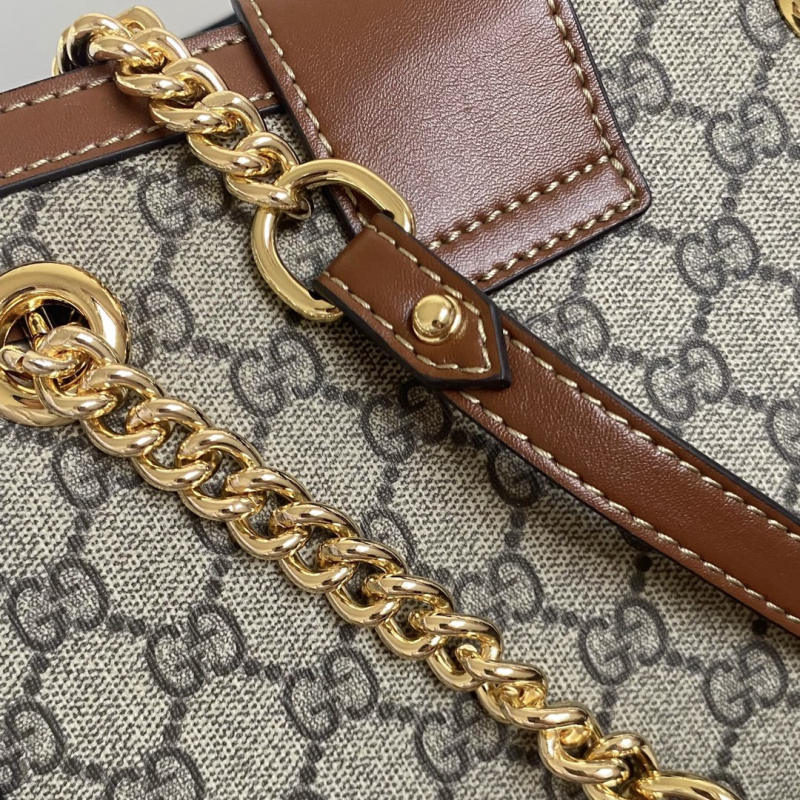 古驰GUCCI古奇 女包  Gucci padlock系列锁扣双肩带肩背包 479197 498156