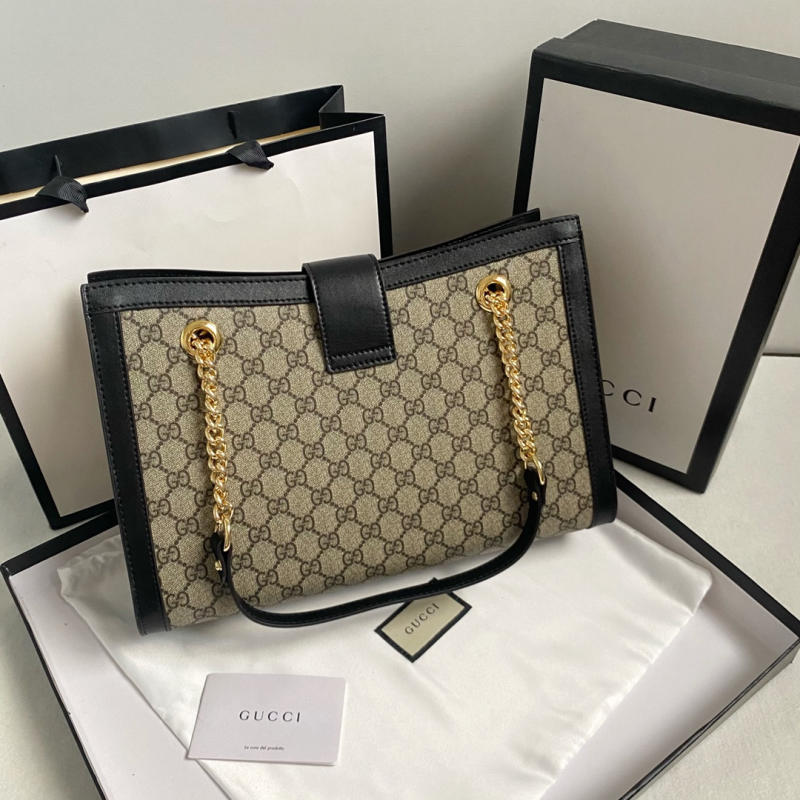 古驰GUCCI古奇 女包  Gucci padlock系列锁扣双肩带肩背包 479197 498156