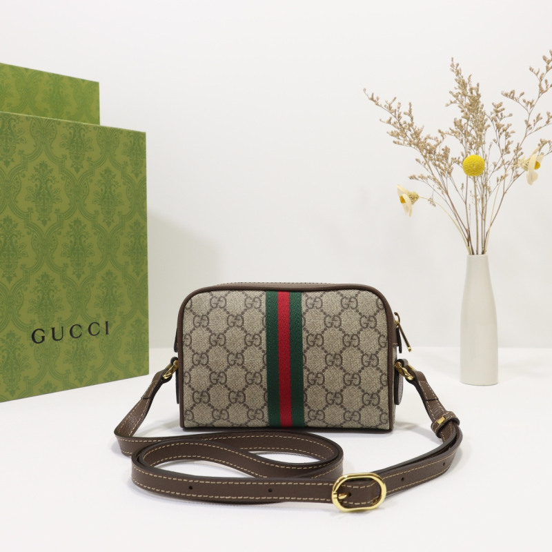 古驰GUCCI古奇 女包517350Ophidia meo vintage斜挎包，mini手袋17cm