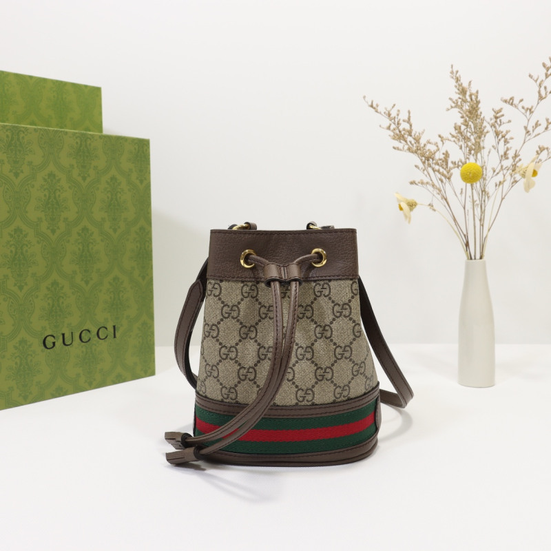 古驰GUCCI古奇 女包550620   G家新品小号全新造型的桶包20CM