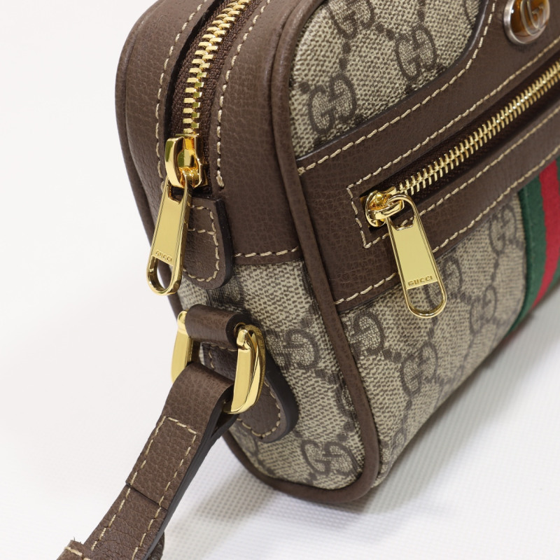 古驰GUCCI古奇 女包517350Ophidia meo vintage斜挎包，mini手袋17cm