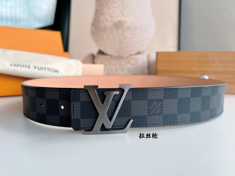 LOUIS VUITTON 路易威登 LV 男士   Initiales经典啡棋盘格/黑棋盘格/老花40毫米