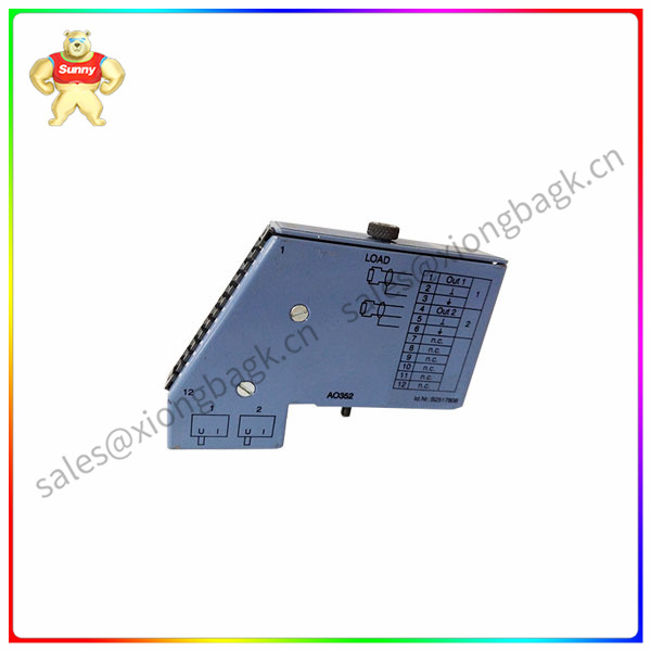 7AO352.70   Analog output module