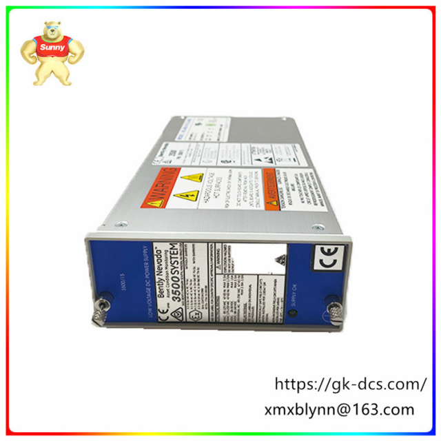 3500/15 125840-01  Power module  Can accept a wide range of input voltages