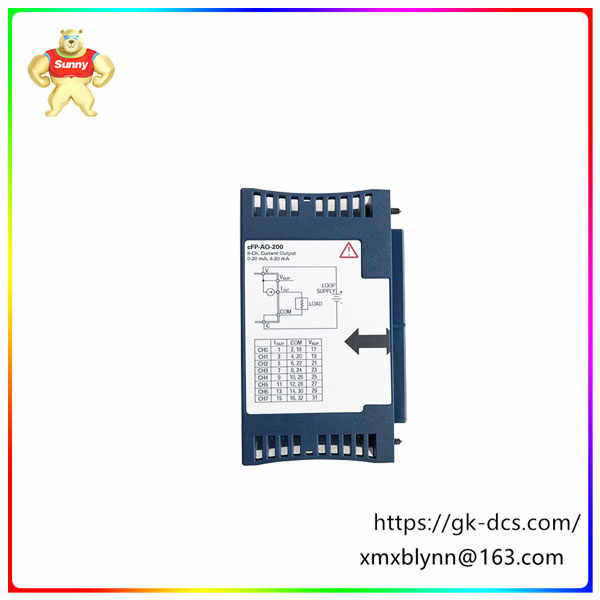 CFP-AO-200   Current analog output module   With instantaneous separation