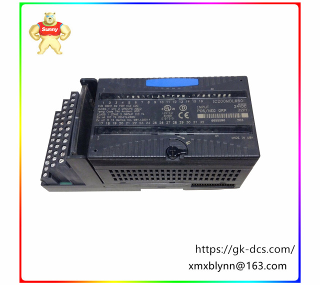 IC200MDL650F |  Discrete input module | Used to integrate input devices