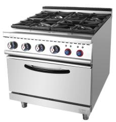 Gas 4 Burner Range with Electric Oven