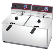 Electric 2 Tanks Fryer