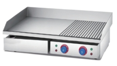 Electric Griddle(2/3flat,1/3 grooved)