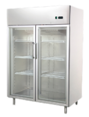 Upright Glass Door Refrigerator