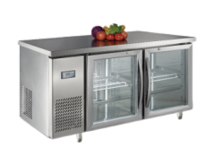 Table Glass Door Static Refrigerator