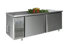 Table Solid Door Freezer