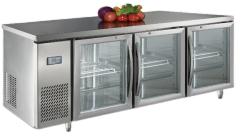 Table Glass Door Static Refrigerator