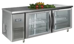 Table Glass Door Static Refrigerator