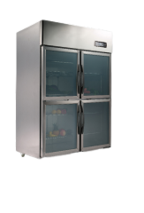 Upright Glass Door Static Refrigerator