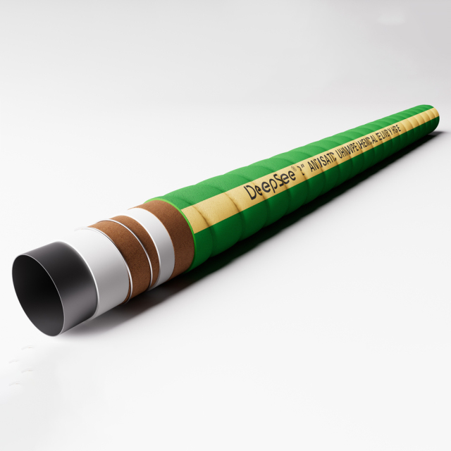 Uhmwpe Chemical Antistatic Suction And Discharge Hose