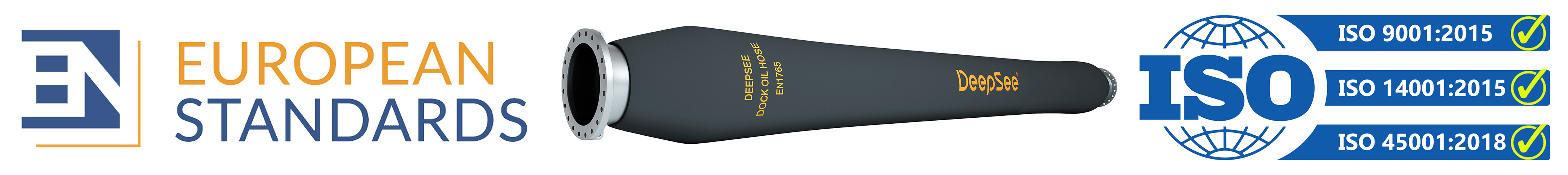 EN 1765 dock oil hose, ISO integrated management system - DeepSee