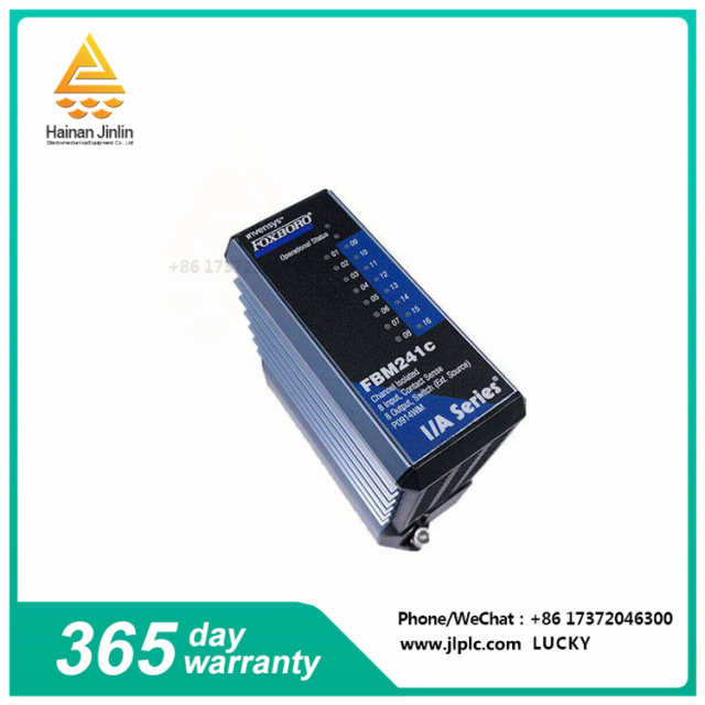 FBM241  Electrical assembly  Possible electrical interference and fault propagation are prevented