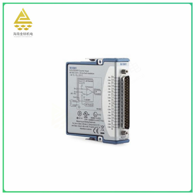 NI-9361-783407-01  Counter input module  Each channel can be configured independently