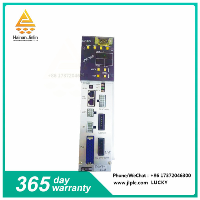 SAN4-40M  Unique servo-based solutions  Rich control functions