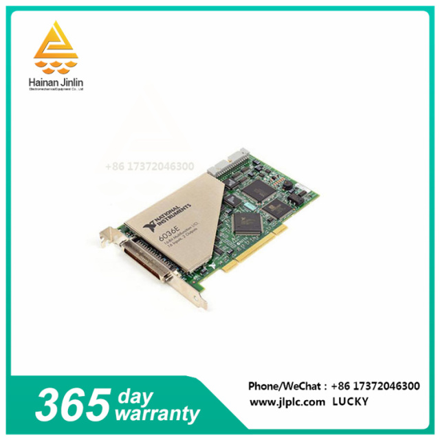 PCI-6036  |  Low price data acquisition card  | It has 16 16-bit analog inputs