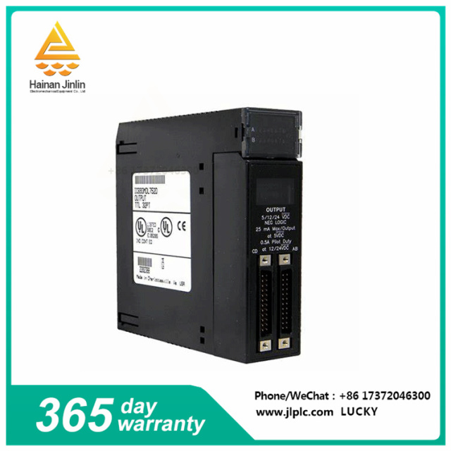 IC693MDL752F   Industrial automation module  Improve the quality and precision of regulation control