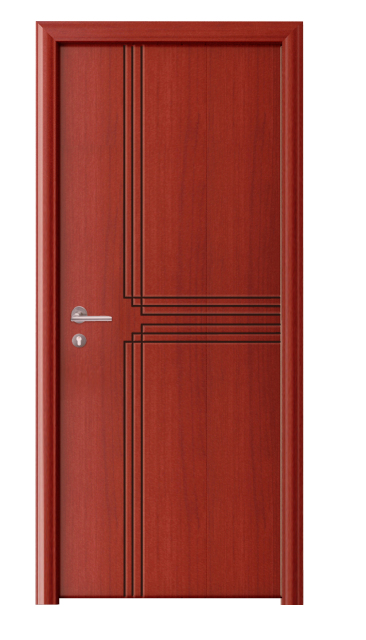 Modern Interior Wooden Door Veneer Finish OPTA24-WD007