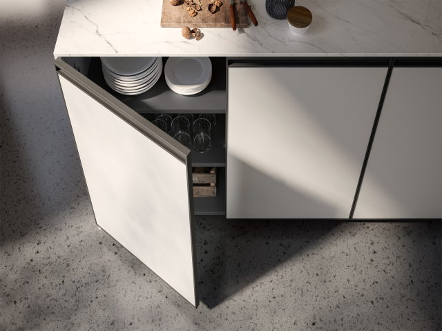 Modern Villa Kitchen Cabinet OPTA24-VA001
