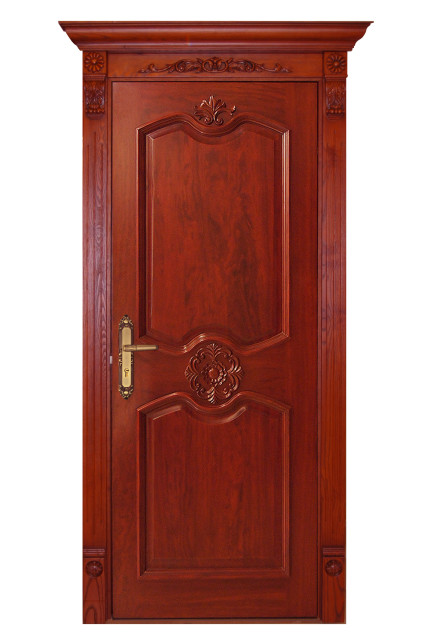 Classic Wooden Door Veneer Finish OPTA24-WD002