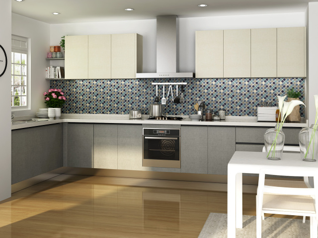 Fabric Color Modern Kitchen OPTA24-AT012