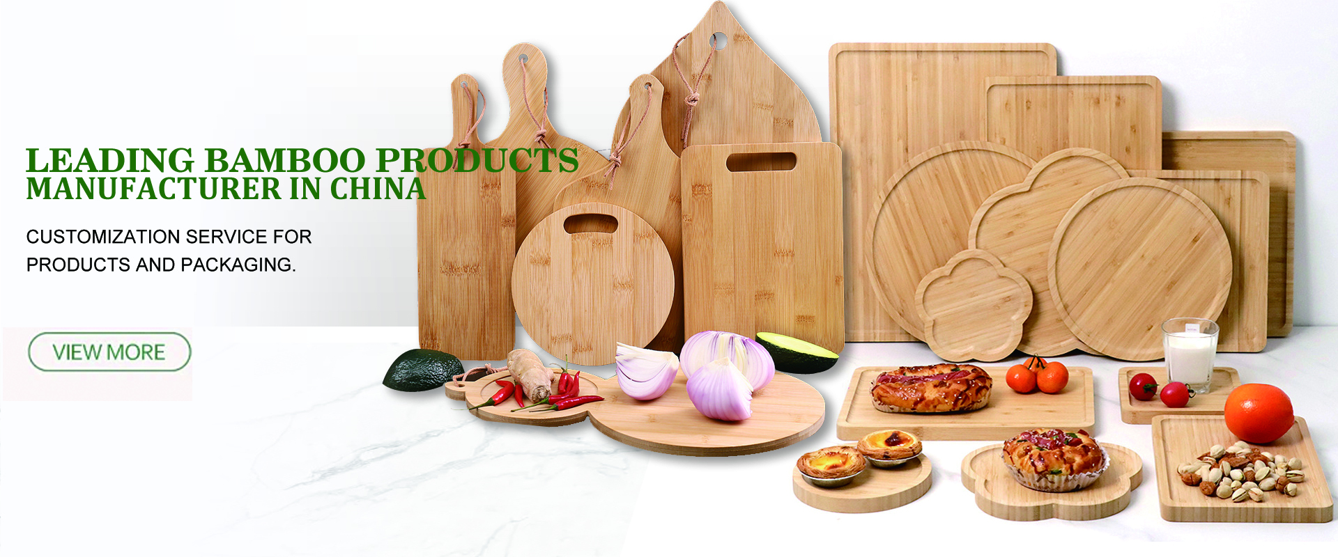 LEADING BAMBOO PRODUCTS MANUFACTURER IN CHINA
