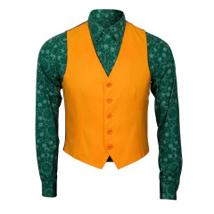 Joker 2019 Vest Green Shirt Joaquin Phoenix Arthur Fleck Cosplay Costume In Stock Takerlama