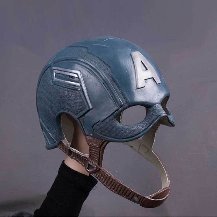 Captain America Superhero Steve Rogers Costume Mask Helmet Cosplay Props Avengers: Age of Ultron