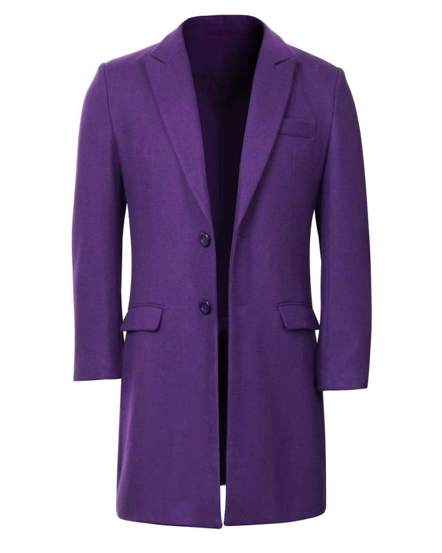 Heath Ledger Joker Purple Cosplay Suit Batman The Dark Knight Halloween Costume In Stock Takerlama