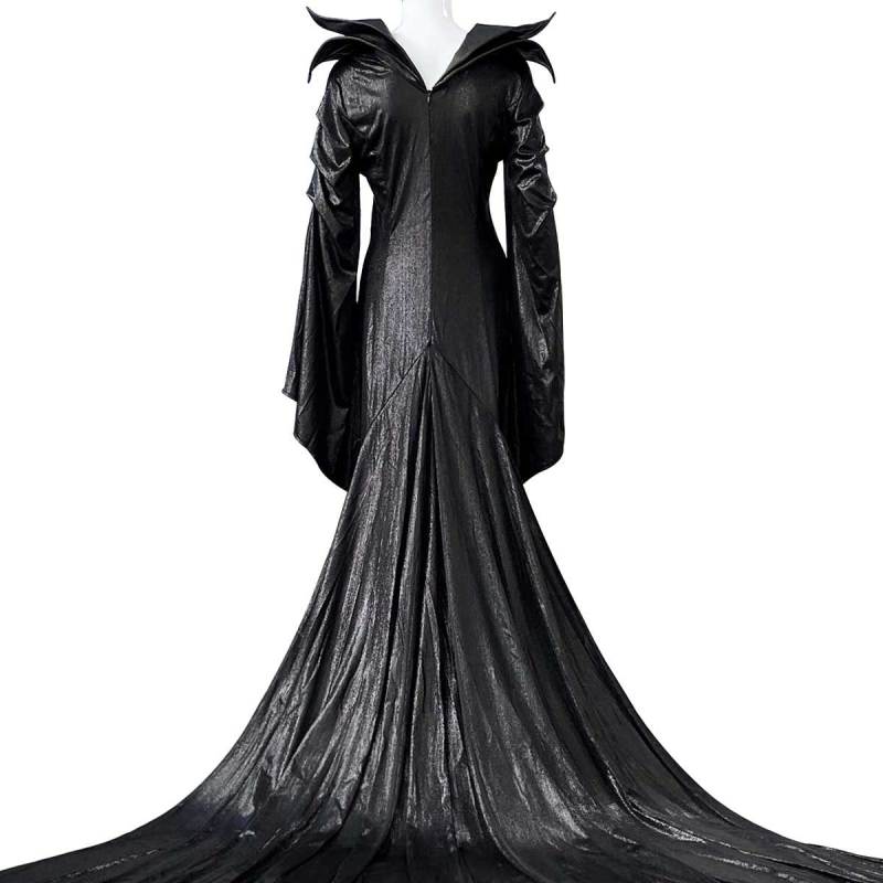Maleficent 2 Mistress of Evil Dress Angelina Jolie Halloween Cosplay Costume (Ready To Ship) Takerlama
