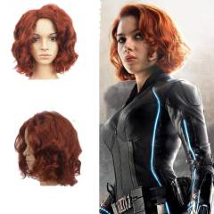 Avengers Infinity War Black Widow Cosplay Hair Wig