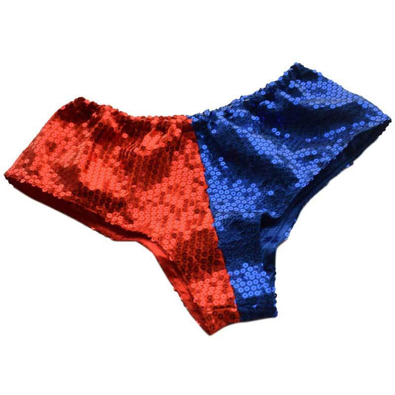 Harley Quinn Sequins Shorts Suicide Squad Cosplay  Underwear In Stock Takerlama