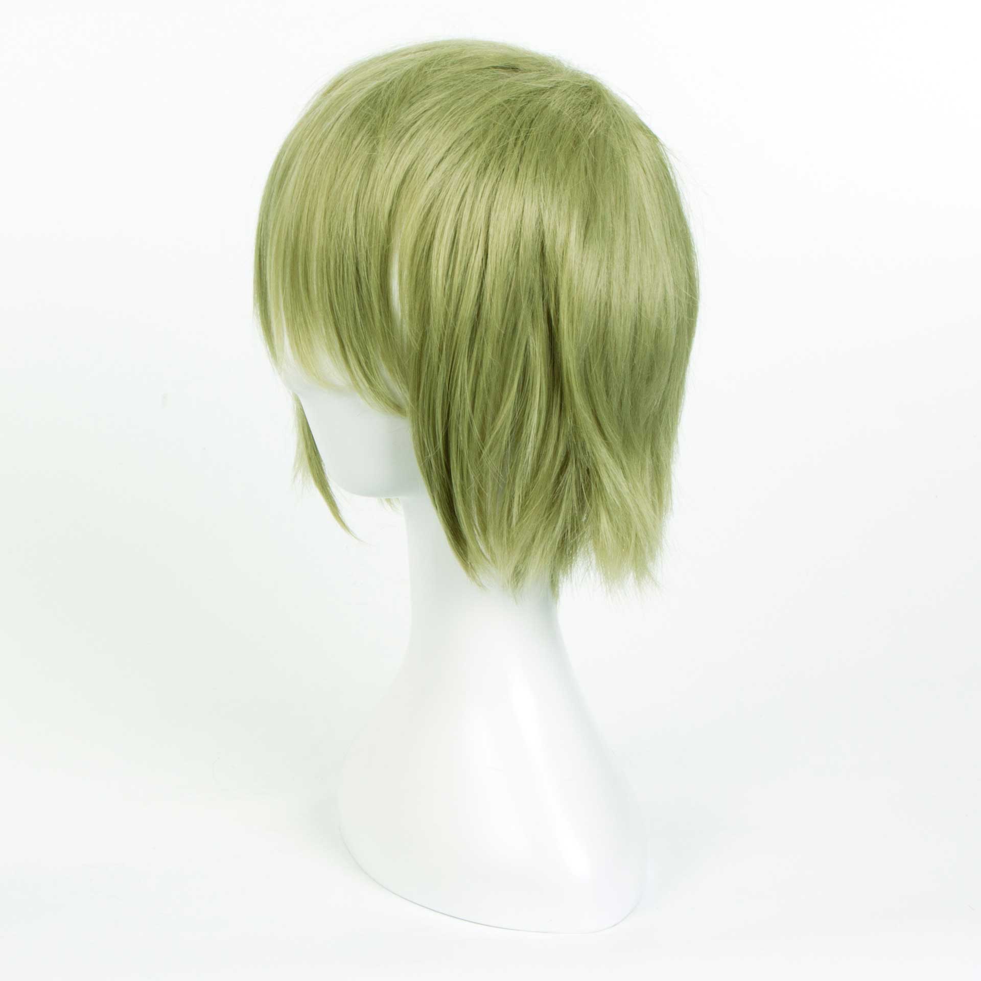 Anime Danganronpa V3 Amami Rantarou Green Cosplay Wig Killing Harmony Costume Props