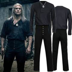 Geralt of Rivia Cosplay Costume The Witcher Season 1 (In Stock) Takerlama