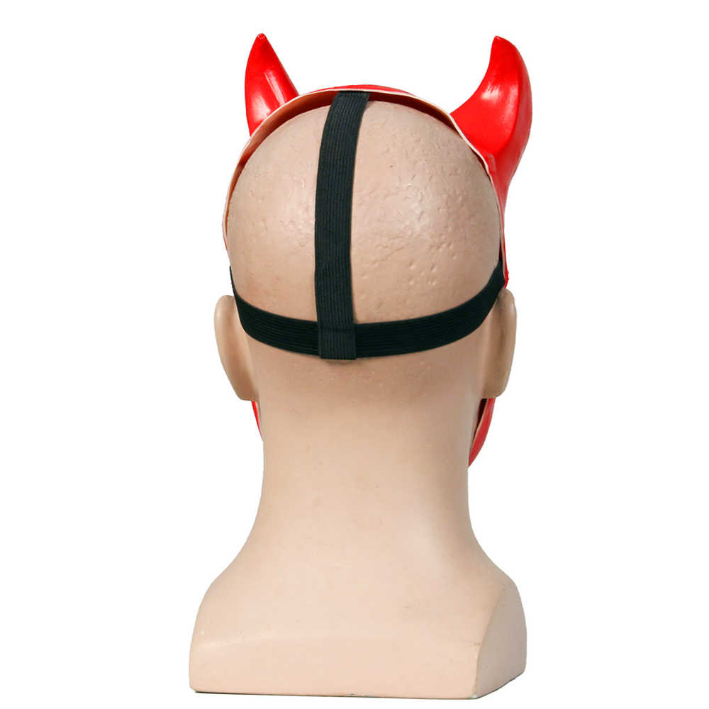 Slaughter to Prevail Demon's Halloween Demolisher Mask Alex Demolisher Deathcore Band Kid of Darkness Masquerade Cosplay Accessory Gift-Takerlama