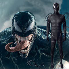 Venom Edward Brock Zentai Suit Symbiote Cosplay Costume Mask