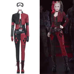 Harley Quinn Halloween Costume Leather Jacket Vest Gloves Pants The Suicide Squad 2 No Boots L XL 2XL In Stock Takerlama