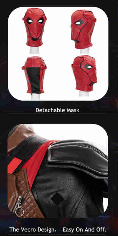 Game Gotham Knights Red Hood Jason Todd Cosplay Costume Mask Takerlama