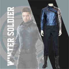 The Falcon and the Winter Soldier Bucky Barnes Cosplay Costume Adult